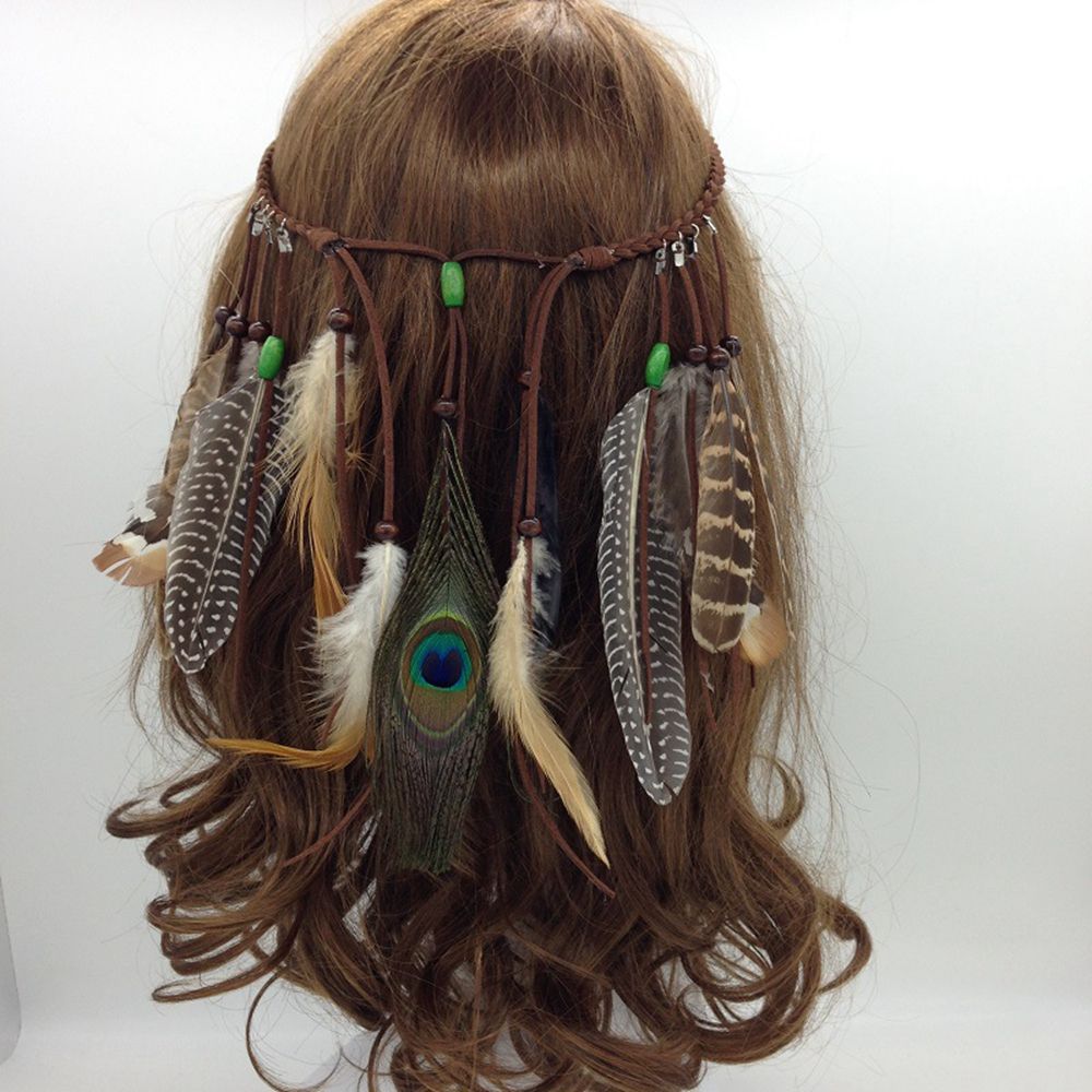 Gypsy Peacock Feather Tassel