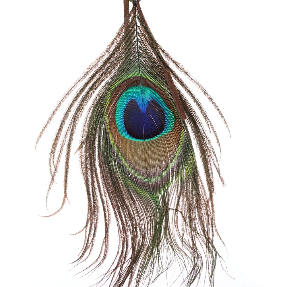 Gypsy Peacock Feather Tassel