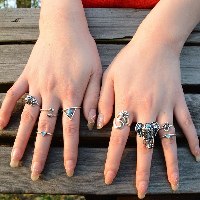 Animal Ring Hippie Jewelry