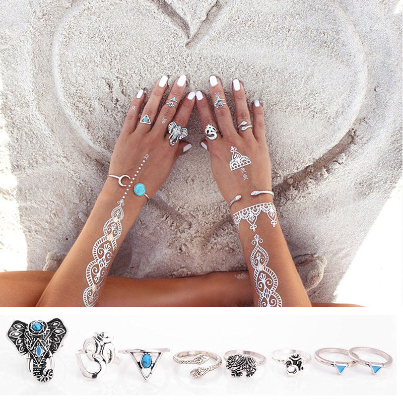 Animal Ring Hippie Jewelry