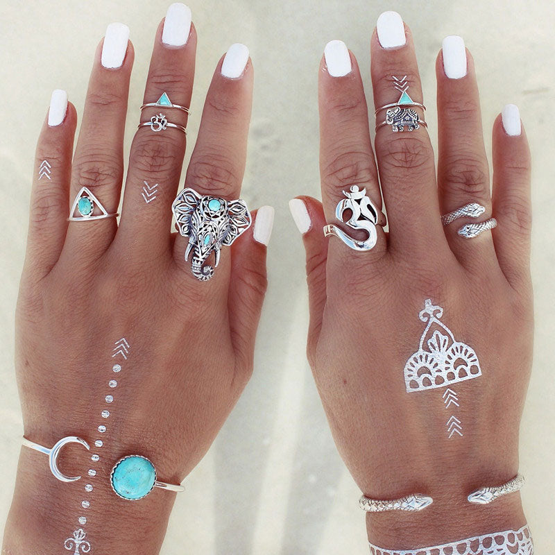 Animal Ring Hippie Jewelry