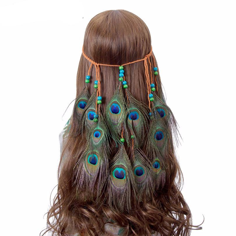 Feather Headband Hippie
