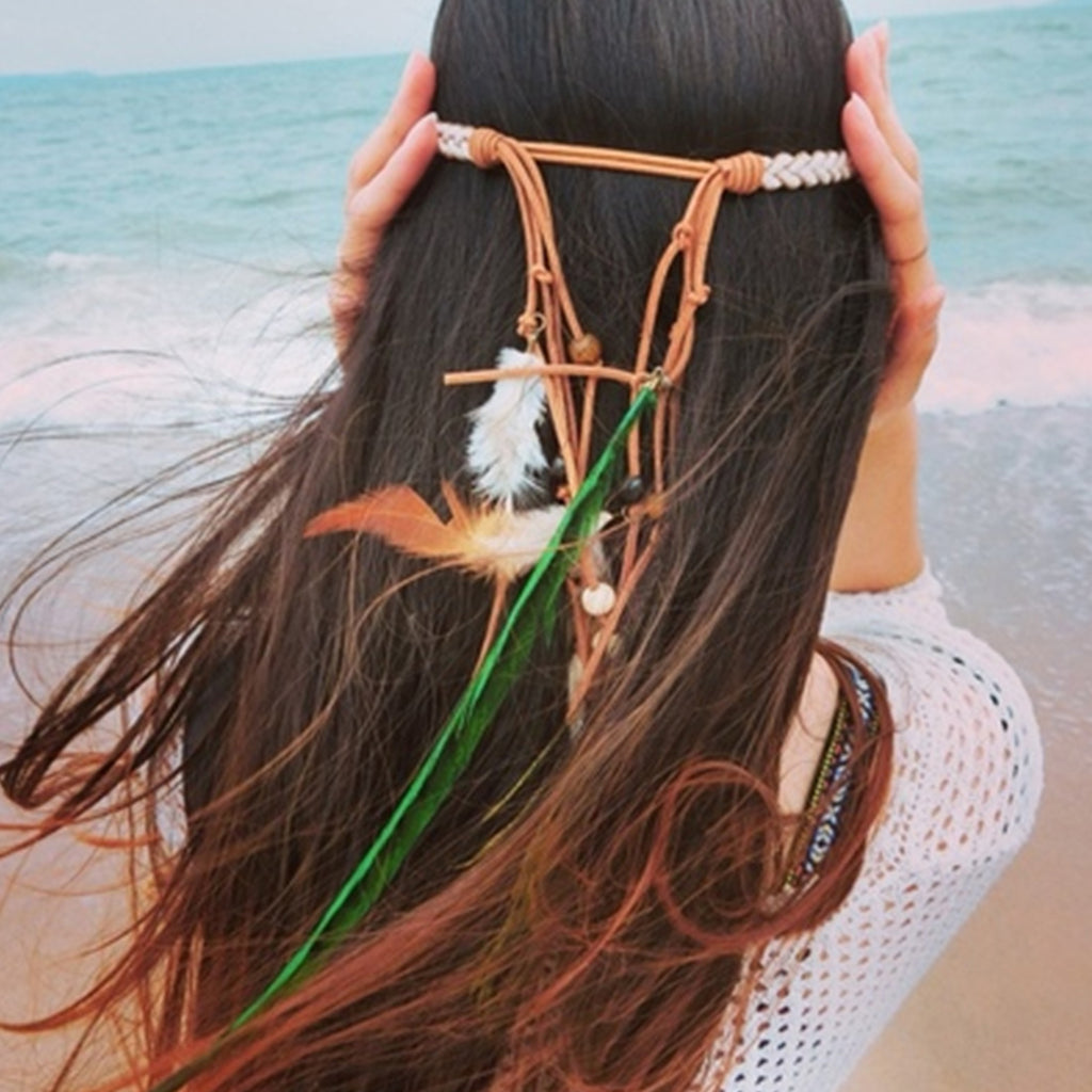 Pretty Fashion Feather Headband