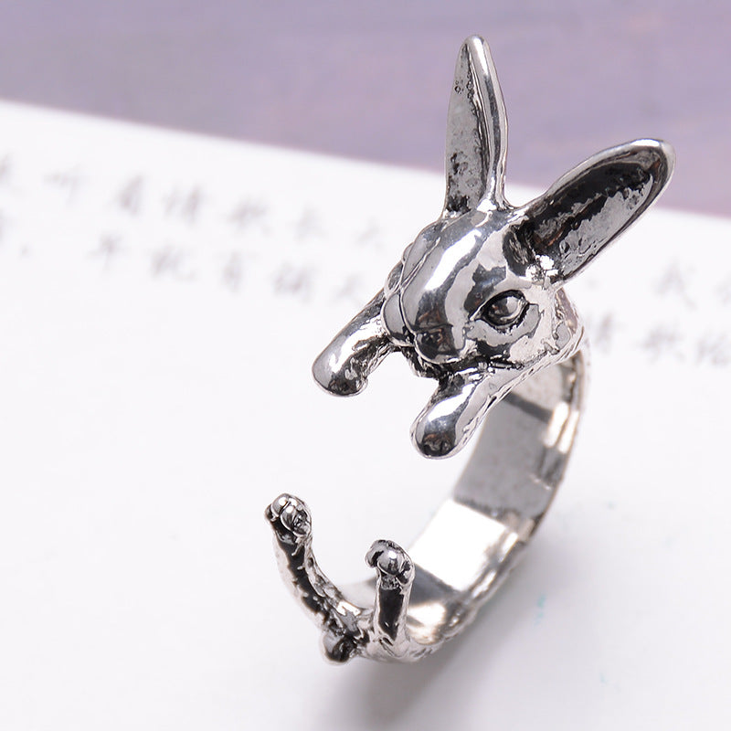 Vintage Fashion Bunny Ring