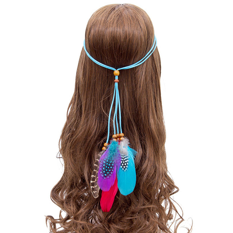Lovely Feather Hippie Headband