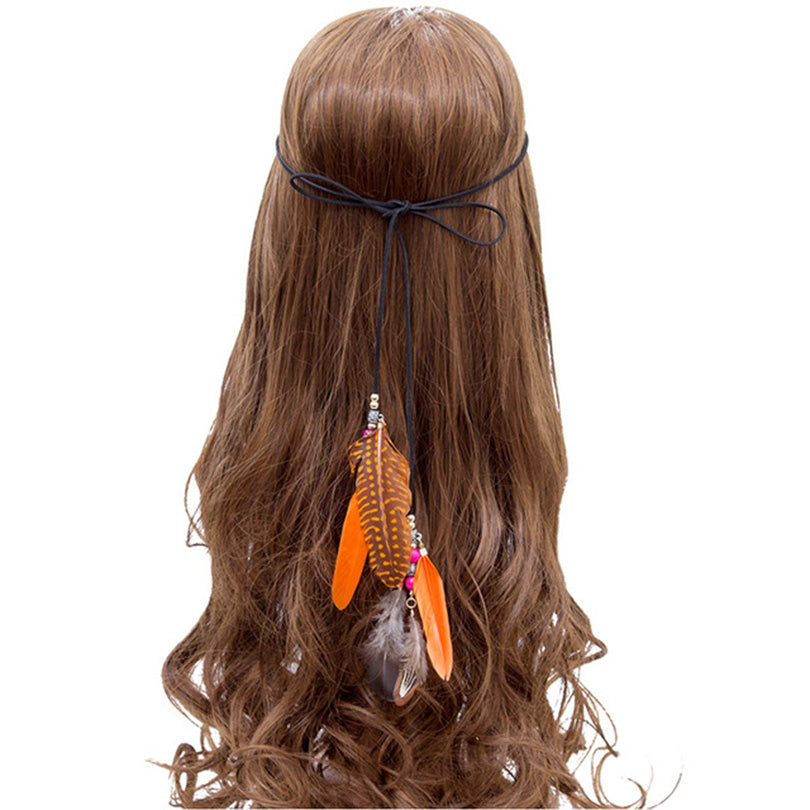 Lovely Feather Hippie Headband