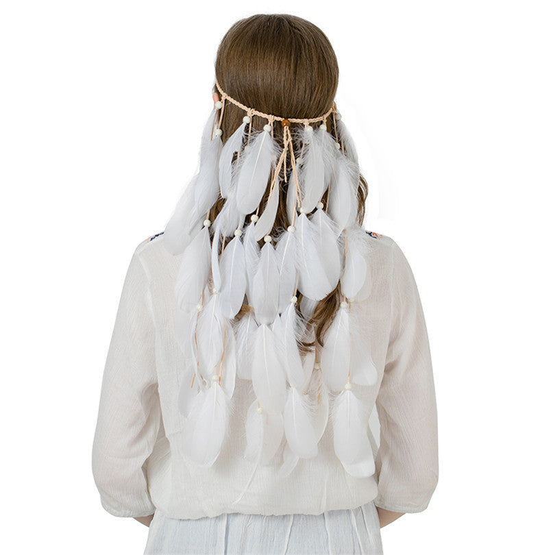 Lovely Feather Hippie Headband