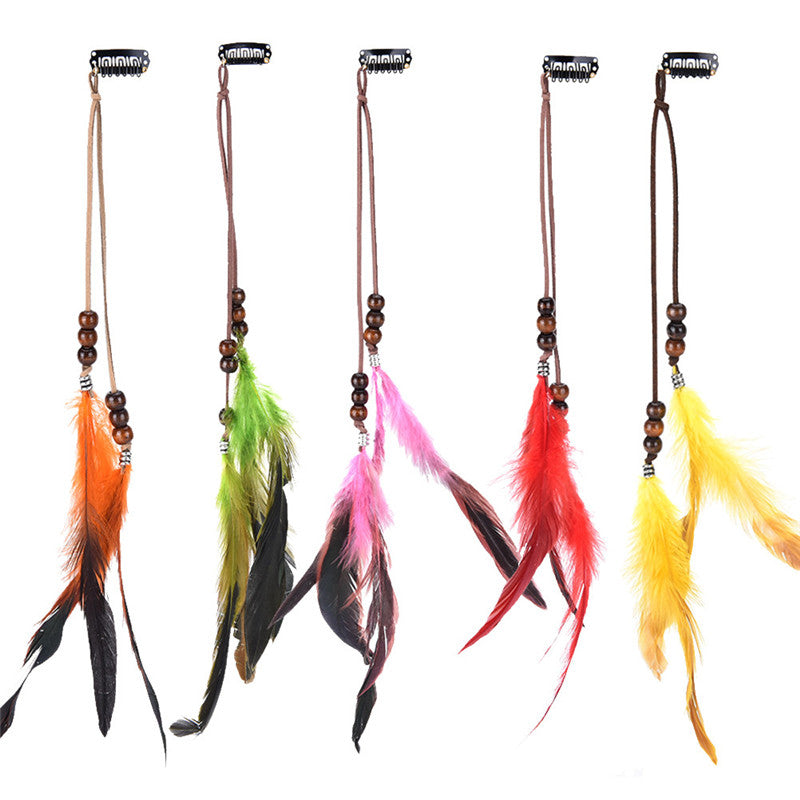 Stylish Feather Hippie Headdress