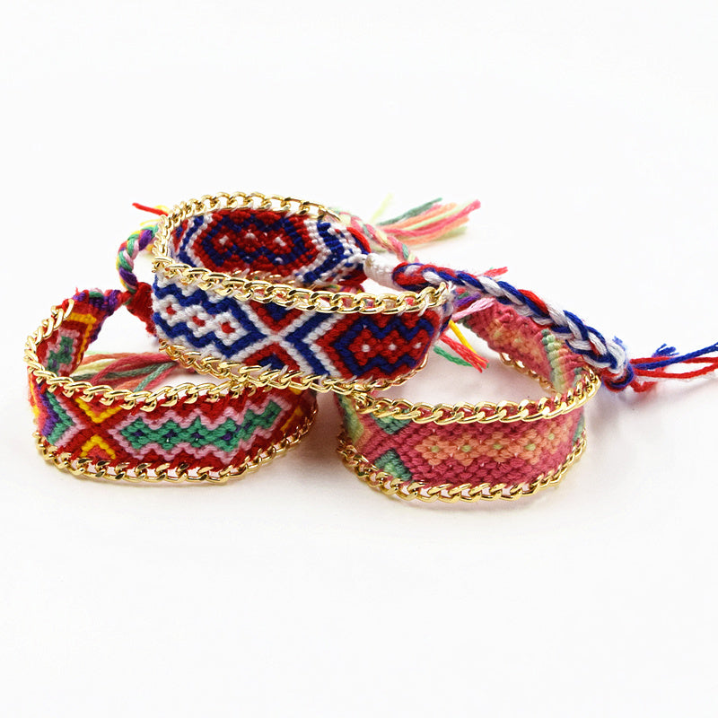 Stylish Cotton Friendship Bracelet