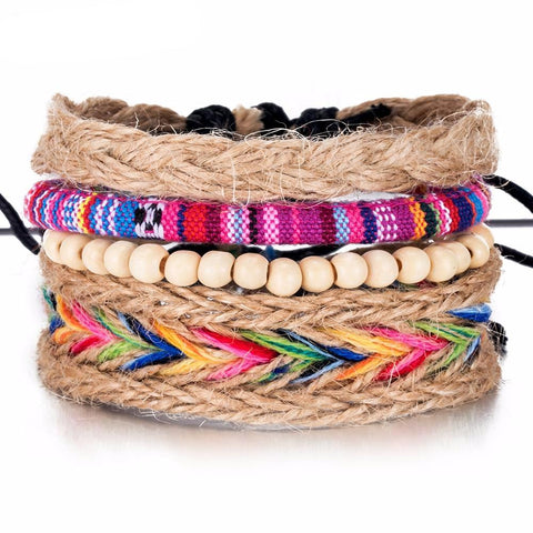 Handmade Hemp Woven Bracelet