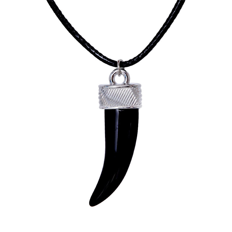 Retro Wolf Tooth Necklace