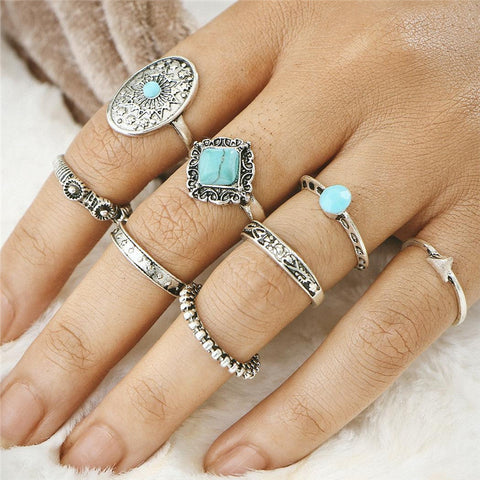 Tribal Ethnic Hippie Rings