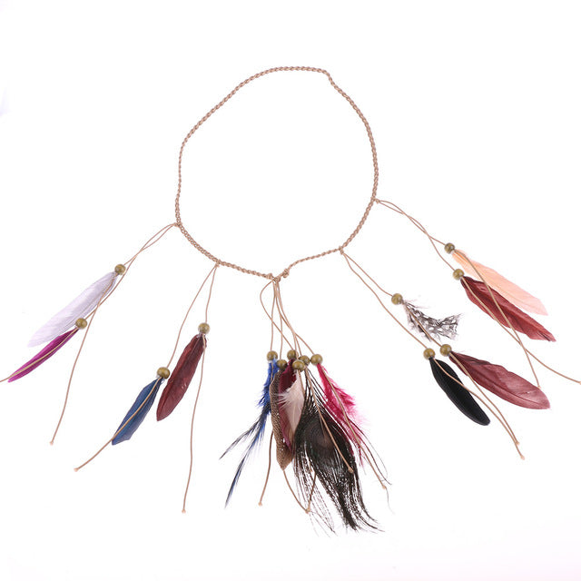 Tribal Hippie Hair Rope