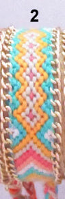 Handmade Charm Woven Bracelets