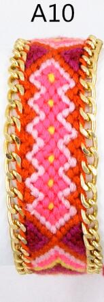Handmade Charm Woven Bracelets