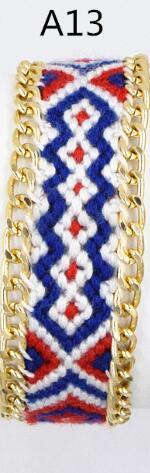 Handmade Charm Woven Bracelets