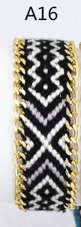 Handmade Charm Woven Bracelets