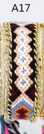 Handmade Charm Woven Bracelets