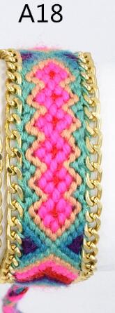 Handmade Charm Woven Bracelets