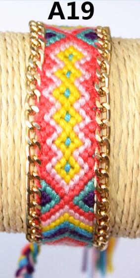 Handmade Charm Woven Bracelets