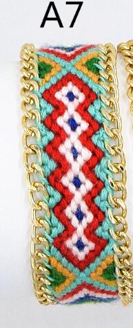 Handmade Charm Woven Bracelets