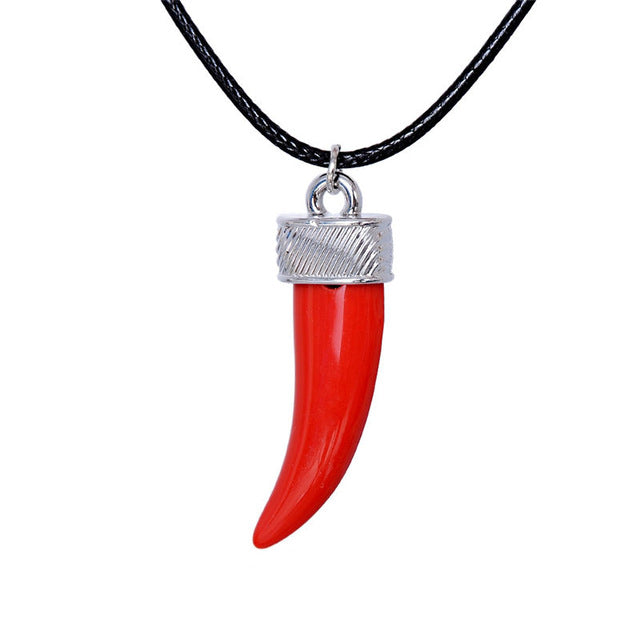 Retro Wolf Tooth Necklace