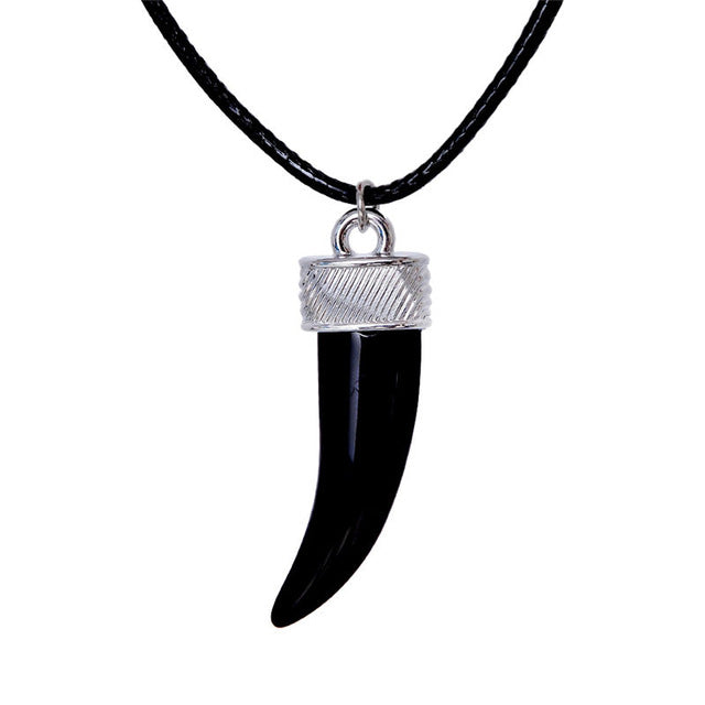 Retro Wolf Tooth Necklace