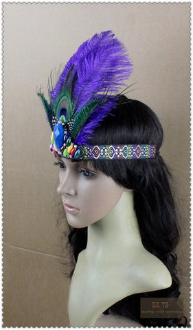 Festival Feather Headband