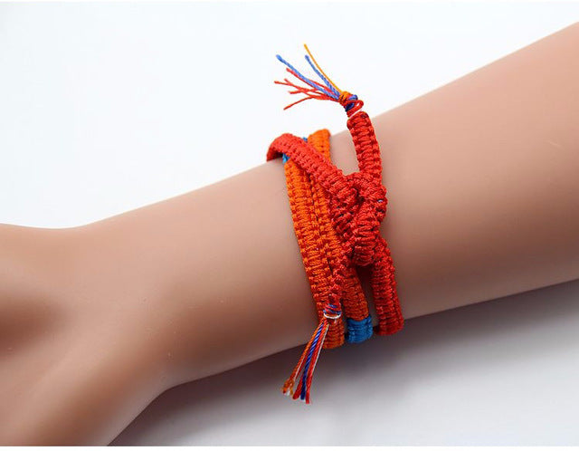 Red Kabbalah Ropes Bracelets