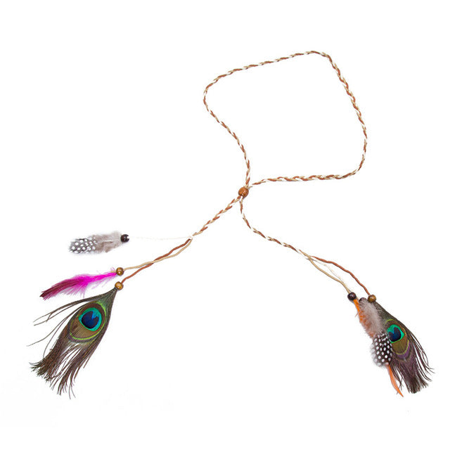 Feather Headband Hippie