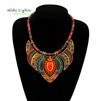Modern Hippie Vintage Necklace