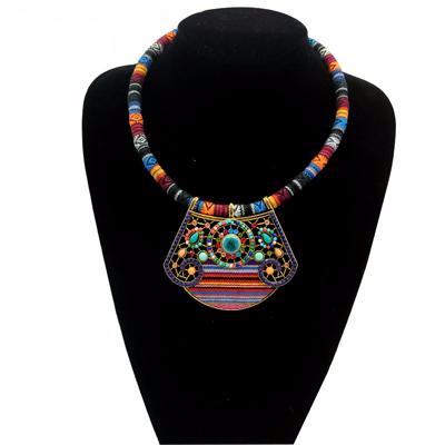 Modern Hippie Vintage Necklace